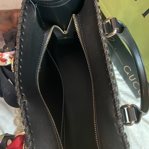 AUTHENTIC Gucci paper shopping bag handmade purse - Picture 4 of 9